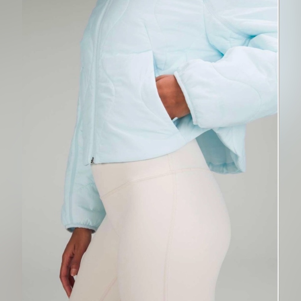 Lululemon Athletica Blue Puffer Jacket - Picture 4 of 10